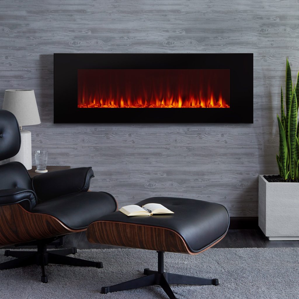 how to install an electric fireplace